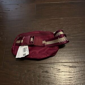 lululemon athletica Burgundy Belt Bag